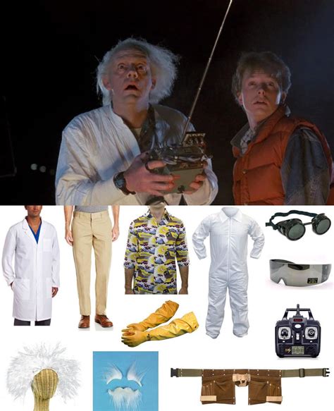 Doc Brown Costume Carbon Costume Diy Dress Up Guides For Cosplay