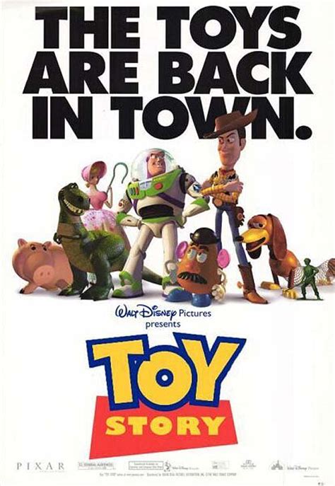 Toy Story 1995 Feature Length Theatrical Animated Film