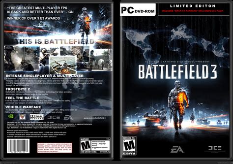 Battlefield 3 Pc Box Art Cover By Crysomemore