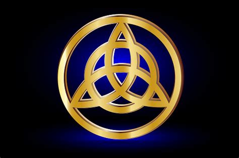 Symbol pictures and text icons. Triquetra Symbol Stock Illustration - Download Image Now ...