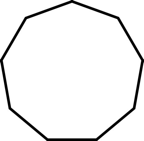 9-sided Polygon | ClipArt ETC