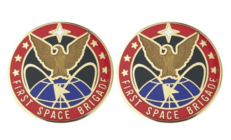 Army Crest 1st Space Brigade Motto First Space Brigade
