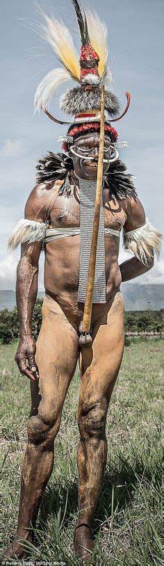 A Dani Tribesman Baliem Valley Papua New Guinea Photo Roberto Pazzi