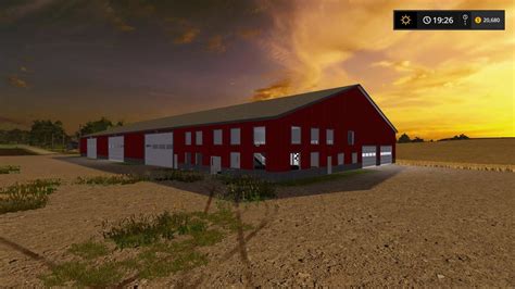 Morton Building With Living Quarters V10 Fs17 Farming Simulator 17