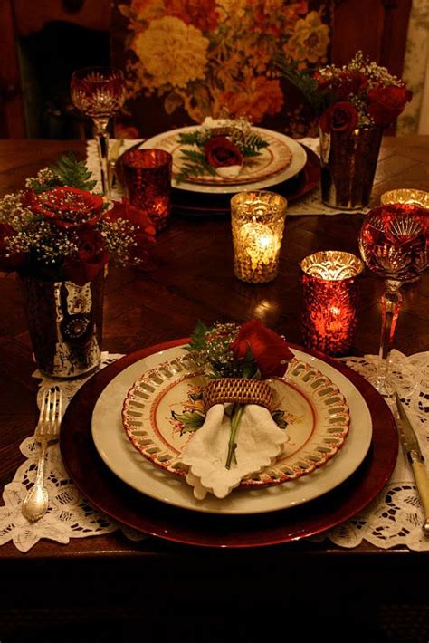 9 easy christmas eve dinner recipes to make purewow. Wine and Roses | Candle light dinner, Valentine tablescape ...