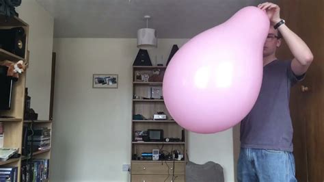 Qualatex 24 Inch Pink Balloon Blow To Pop Btp B2p Q24 Youtube