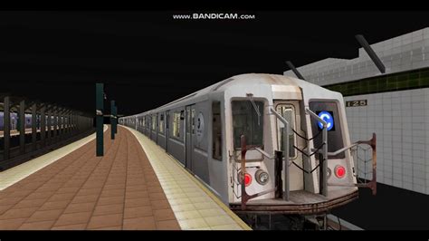 Openbve Brooklyn Bound R40a C Train Arriving And Departing 125 St