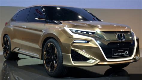 Honda Concept D обзор комплектации и цены в России новости фото видео