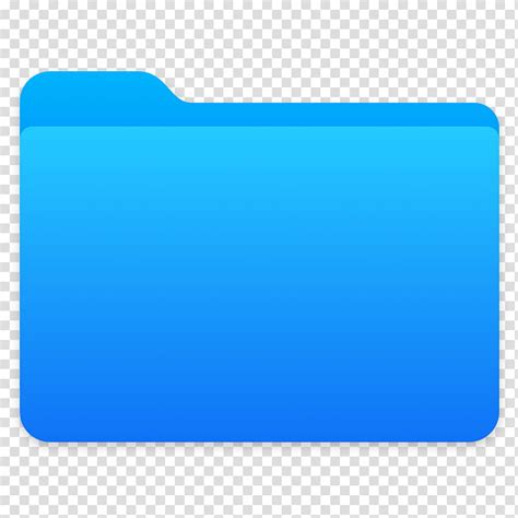 Free Download Next Folders Icon Blank Blue Folder Icon Transparent