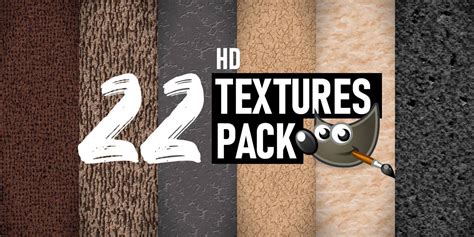 22 Textures Pack For Gimp Hd Davies Media Design