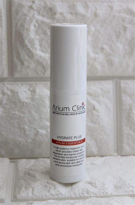 arium essentials hydrate plus arium clinic medical aesthetics