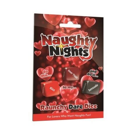 Naughty Nights Raunchy Dare Dice Game Saucy Adult Fun T Sex Aid Romantic For Sale Online Ebay