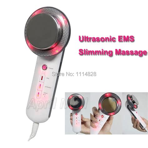 3in1 1mhz ems infrared ultrasound body massager slimming anti cellulite weight loss face