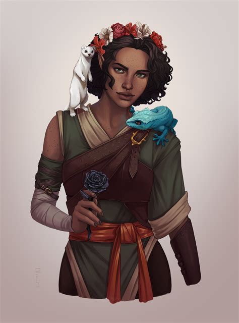 Rachel Denton On Twitter Character Portraits Dnd Characters Character Art