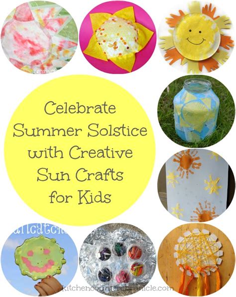 Celebrate Summer Solstice With Creative Sun Crafts For Kids