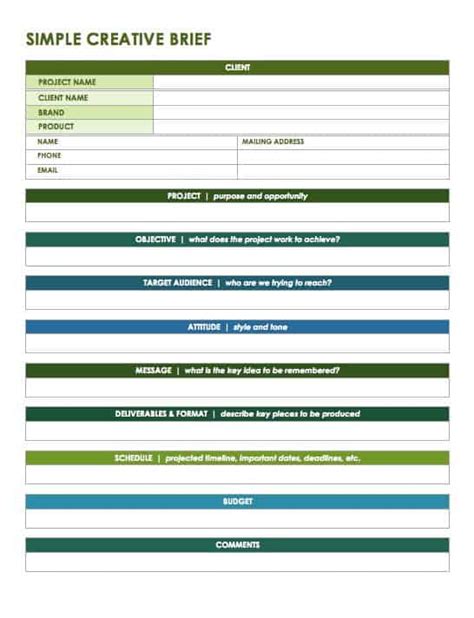 Daily Briefing Template