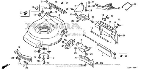 Parts diagrams of popular equipment. Honda HRR216K6 VKAA LAWN MOWER, USA, VIN# MZCG-8000001 TO ...