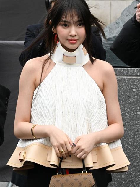 Hyein Newjeans Charm When Attending The Louis Vuitton Show At Paris Fashion Week 2023 Photo 1