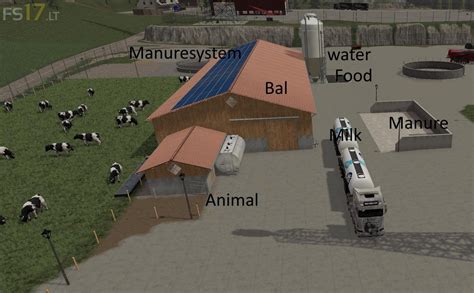 Placeable Dairy Farm V Fs Mods