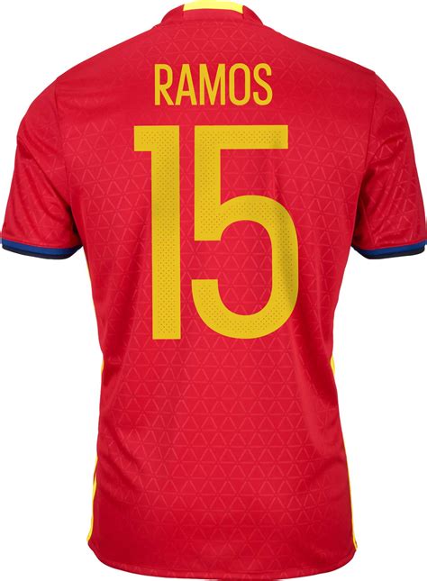 Adidas Ramos Spain Home Jersey 2016 Spain Jerseys