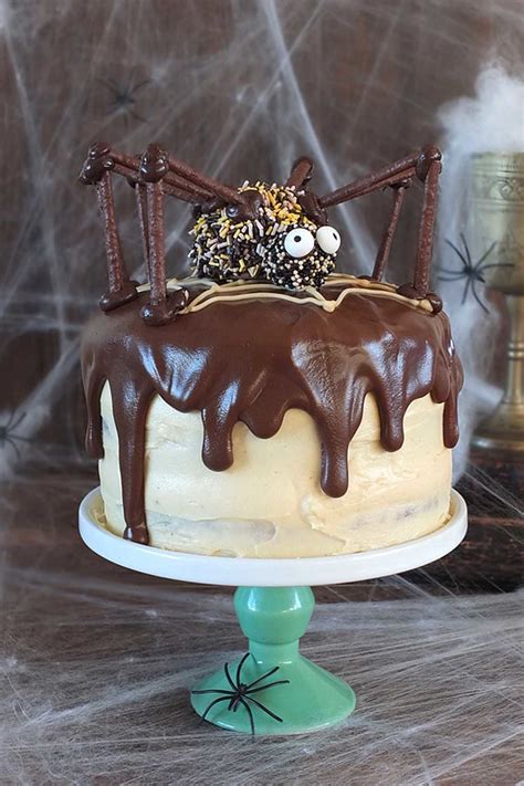 Chocolate Peanut Butter Swirl Cake Halloween Cakes Easy