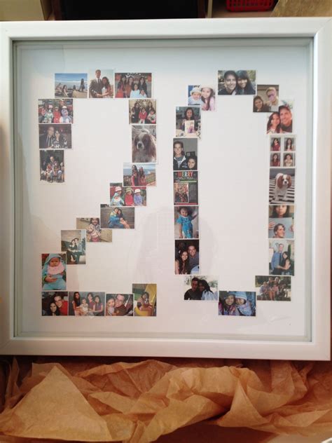 Photo Collage 20 Year Anniversary | 20 year anniversary gifts, 20th
