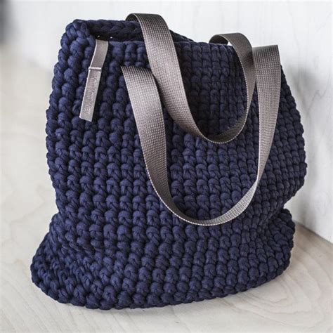 Everyday Tote Bag/ Crochet Shoulder Bag/ Everyday Woman's Bag/ Shopper Bag/ Tote Bag/ Everyday ...