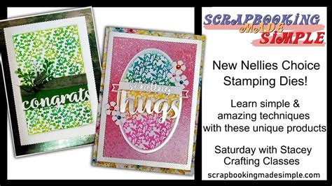 434 Easy Techniques Using New Stamping Dies From Nellies Choice Inks