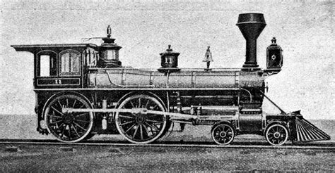 Historický Snímek Vývoj Lokomotiv V Americe Rok 1880 Bejvávalocz