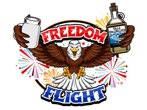 Freedom Flight Logo Design 48hourslogo