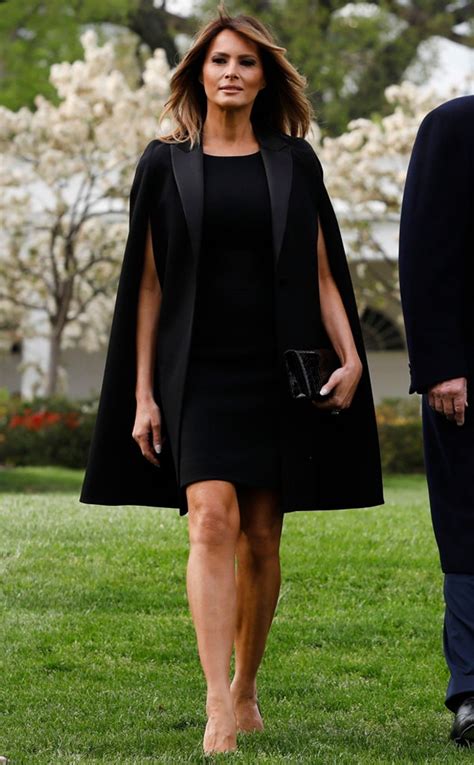 Melania Trump Cape Dress Hot Sex Picture