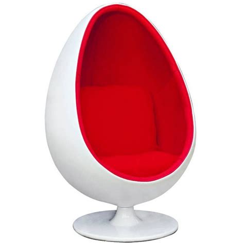 Swivel egg chair in the french midcentury style. Classic Fiberglass Manufacturer Egg Pod Chair With ...