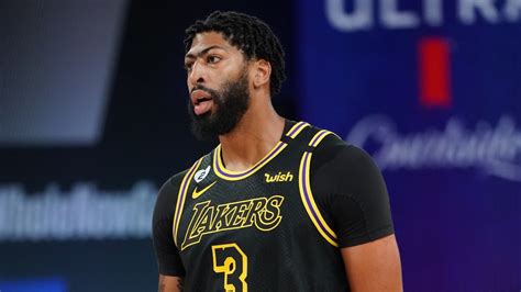 Nba Playoffs 2020 Los Angeles Lakers Forward Anthony Davis Got Back To