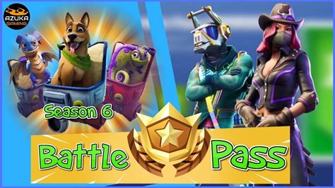 Fortnite Battle Royale New Battle Pass Bundle Season 6 New Dj Yonder Skin And Much More Youtube