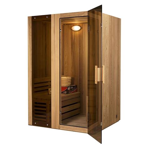 More efficient than traditional electric heaters, the ultra gas sauna heater does not. ALEKO 2-Person Canadian Cedar Electric Heater Sauna ...