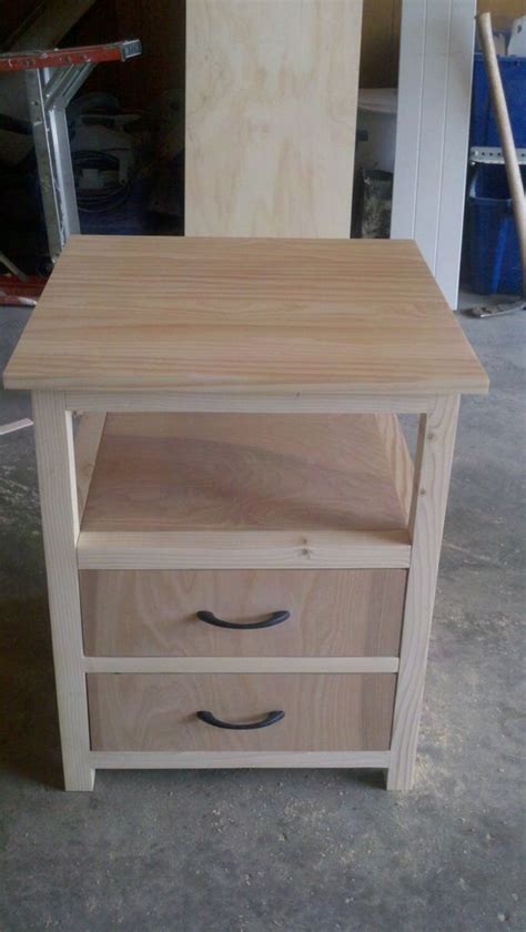First Nightstand Do It Yourself Home Projects From Ana White Diy