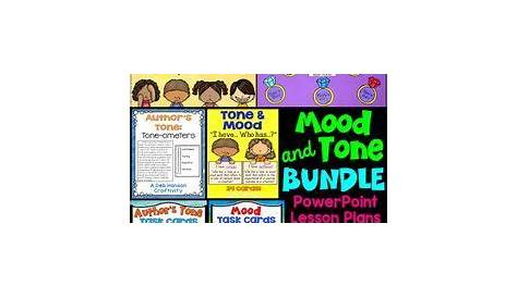 Identifying Tone And Mood Worksheet Answers