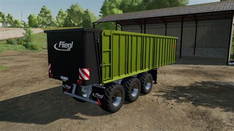 FS22 Fliegl ASS298 Tridem v 1 0 0 5 Trailers Mod für Farming Simulator 22