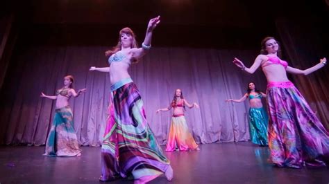 Beautiful Belly Dance With A Veils Girls Bellydancers And Silk Veil Oriental Dance