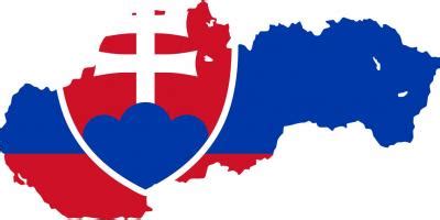 Slovensko mapa Mapy na Slovensku Východní Evropa Evropa