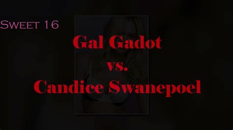 Gal Gadot Vs Candice Swanepoel Youtube