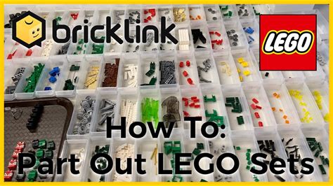 How To Part Out Lego Sets On Bricklink Youtube
