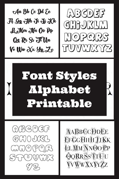 Best Font Styles Alphabet Printable Printableecom Alphabet Letters Porn Sex Picture