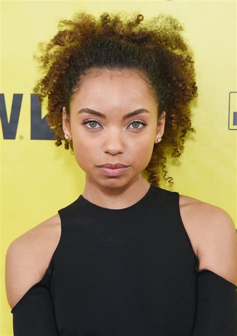 Logan Browning Curly Hair Moments Essence