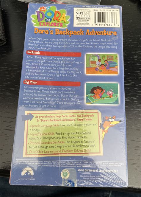 Dora The Explorer Adventures With Dora Volume Vhs Ideas My Xxx Hot Girl