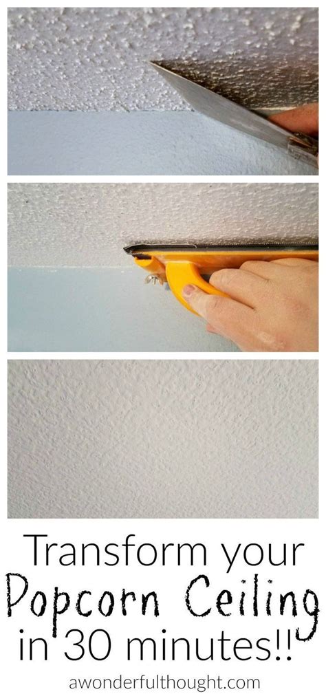 Ways To Remove Popcorn Ceilings A Wonderful Thought Popcorn Ceiling Removing Popcorn