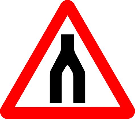 download road split signs royalty free vector graphic pixabay
