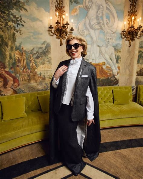 Christine Baranski Turns 70 At The Met Gala