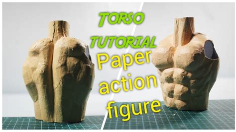 Paper Action Figure Torso Simplecraft Youtube