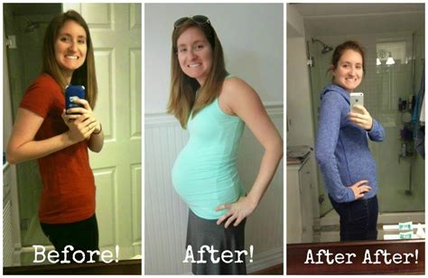 Healthfitness Amazing Before And After Photos Of Pregnant Women